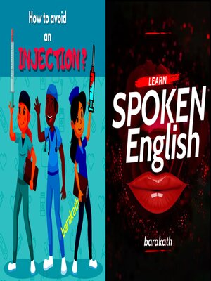 cover image of How to avoid an injection? Learn spoken english